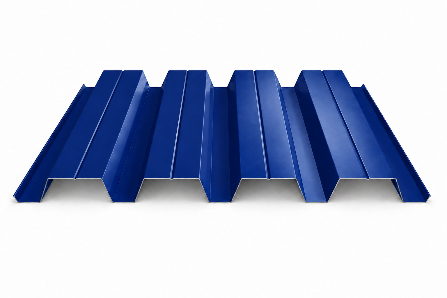 Профнастил Н60 (профлист) 0,7 мм, Полиэстер — RAL 5005